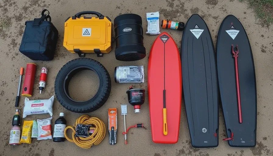 Full remote weekend kit with spares and recovery gear.