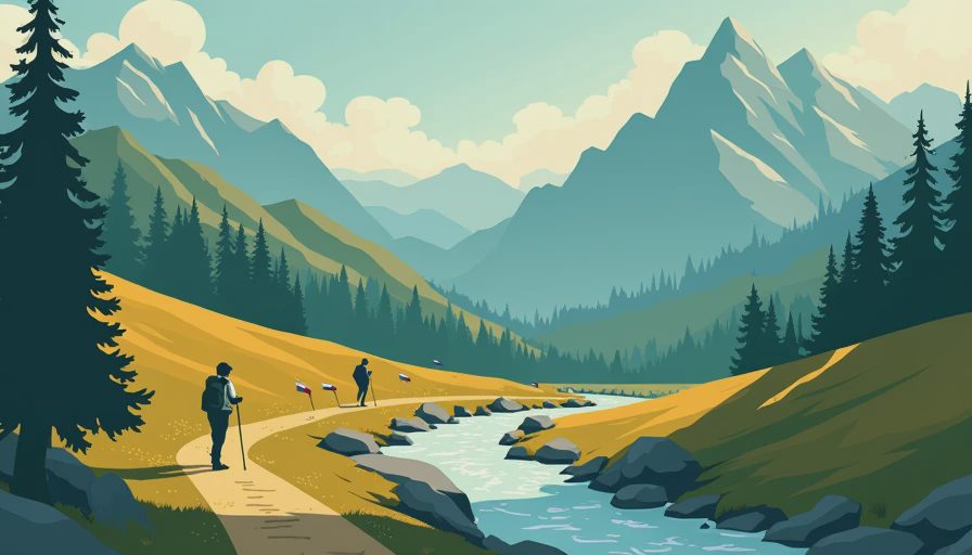 Illustration for wind river high route