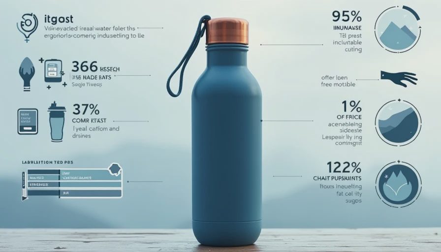Illustration for owala water bottle