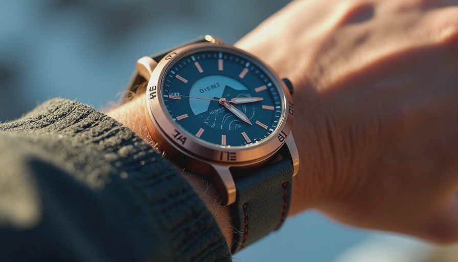 Illustration for altimeter watch
