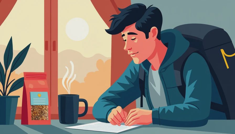 Illustration for backpacking meal ideas